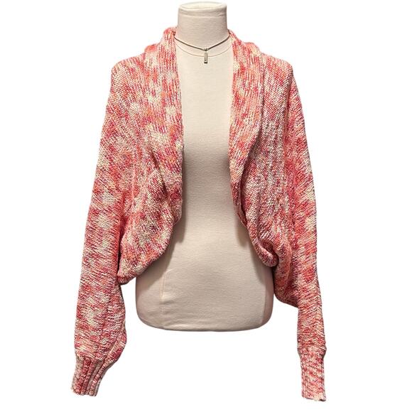 J.Jill Sweaters - J. Jill Sweater Women's L/XL Open Front Reversible Shrug Sweater Cape